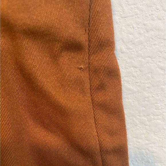 NWT Old Navy Women's Pants Size 8 Brown Chino Mid Rise Stretch - Picture 8 of 8